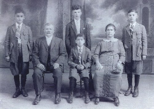 La Famiglia di Falco di Highbank, Texas .